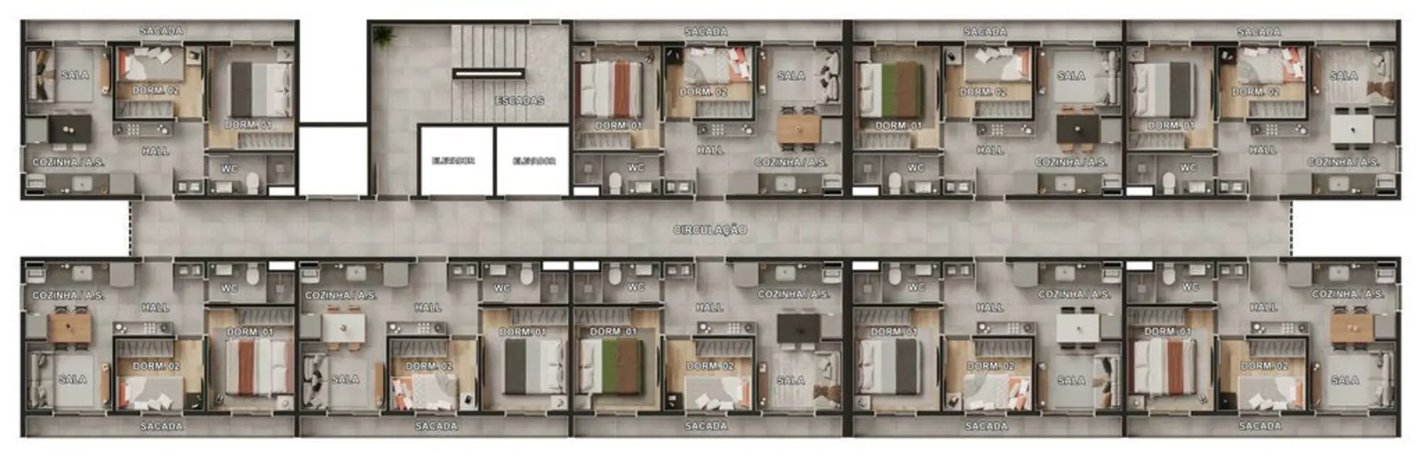 Foto 2 de Apartamento com 2 quartos à venda, 63m2 em Vila Ré, São Paulo - SP
