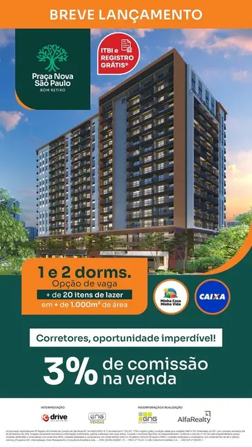Kitnet com 1 quarto à venda, 25m2 em Bom Retiro, São Paulo - SP - imagem 1 Foto 1 de Kitnet com 1 quarto à venda, 25m2 em Bom Retiro, São Paulo - SP