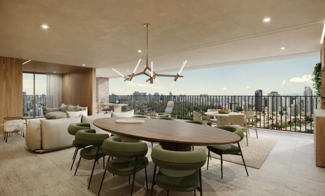 Apartamento com 3 quartos à venda, 195m2 em Vila Nova Conceição, São Paulo - SP - imagem 4 Foto 4 de Apartamento com 3 quartos à venda, 195m2 em Vila Nova Conceição, São Paulo - SP