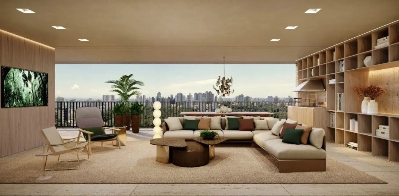 Apartamento com 3 quartos à venda, 195m2 em Vila Nova Conceição, São Paulo - SP - imagem 3 Foto 3 de Apartamento com 3 quartos à venda, 195m2 em Vila Nova Conceição, São Paulo - SP