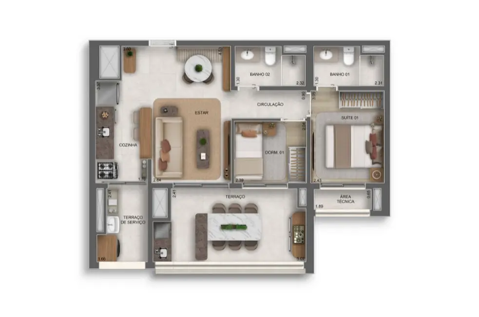 Foto 8 de Apartamento com 2 quartos à venda, 39m2 em Butantã, São Paulo - SP