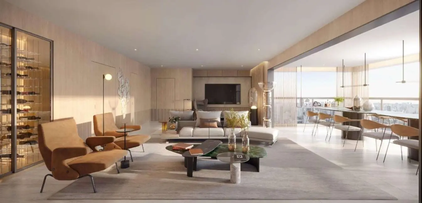 Apartamento com 3 quartos à venda, 160m2 em Moema, São Paulo - SP - imagem 7 Foto 7 de Apartamento com 3 quartos à venda, 160m2 em Moema, São Paulo - SP