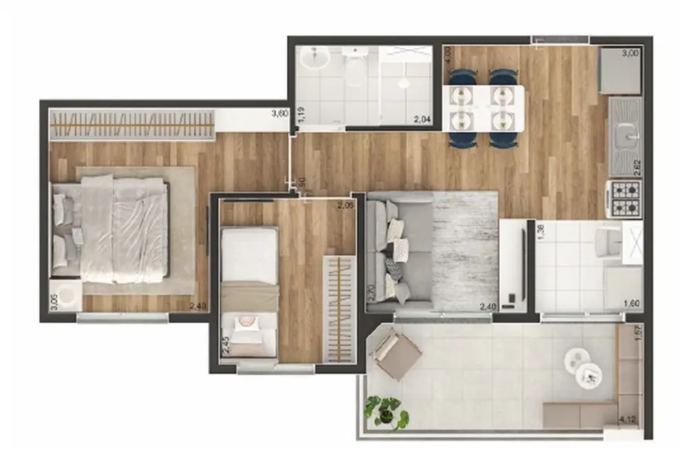 Apartamento com 2 quartos à venda, 37m2 em Freguesia do Ó, São Paulo - SP - imagem 5 Foto 5 de Apartamento com 2 quartos à venda, 37m2 em Freguesia do Ó, São Paulo - SP