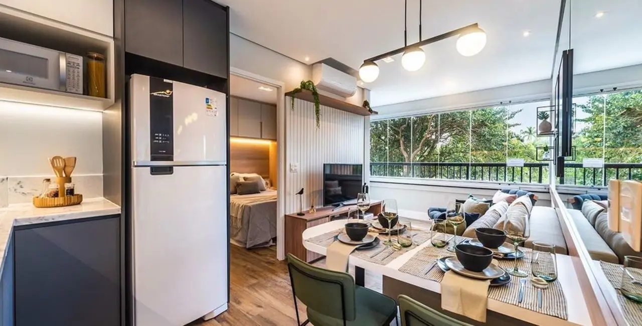 Apartamento com 1 quarto à venda, 34m2 em Jardim Anália Franco, São Paulo - SP - imagem 2 Foto 2 de Apartamento com 1 quarto à venda, 34m2 em Jardim Anália Franco, São Paulo - SP