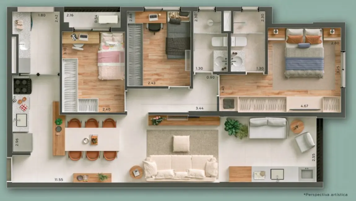 Foto 1 de Apartamento com 2 quartos à venda, 60m2 em Vila Formosa, São Paulo - SP