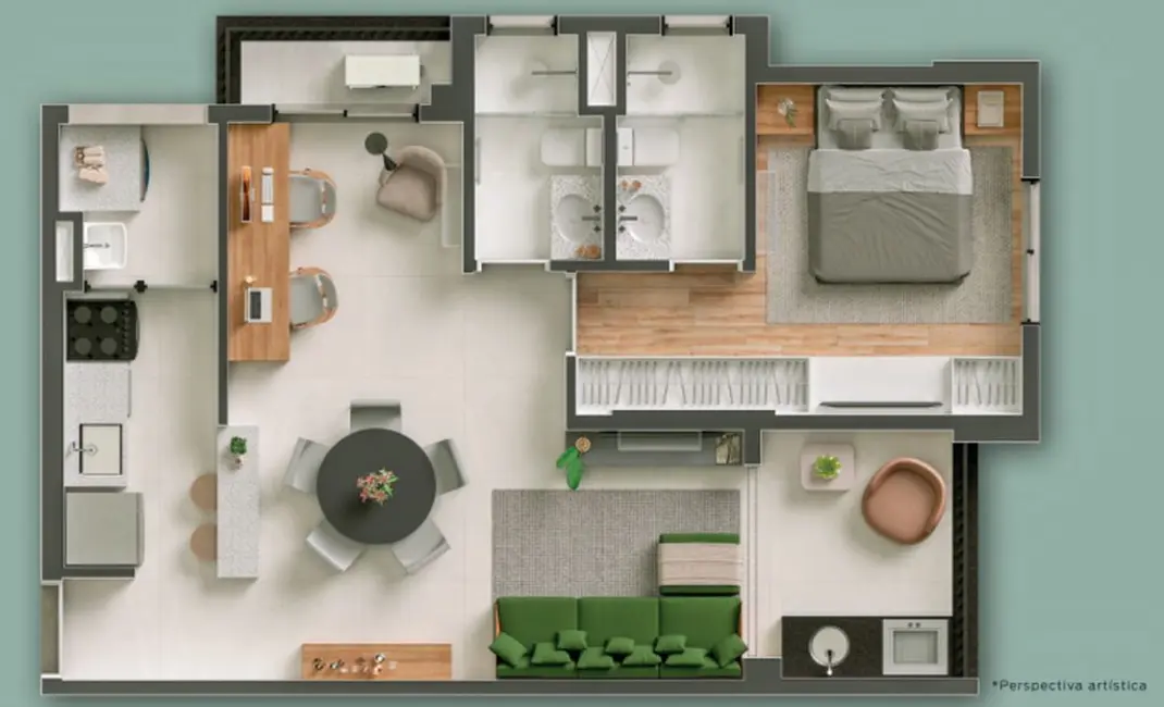 Foto 3 de Apartamento com 2 quartos à venda, 60m2 em Vila Formosa, São Paulo - SP