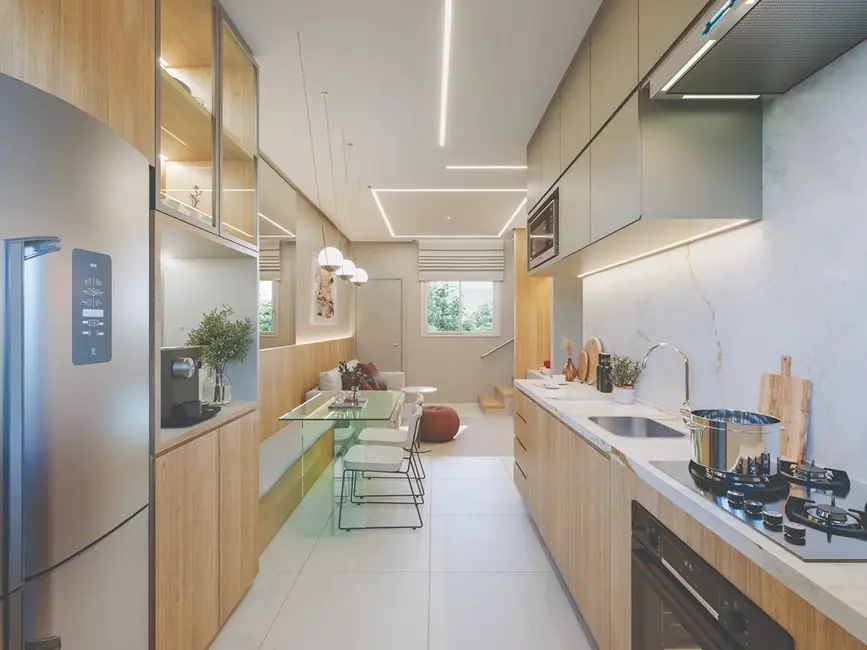 Foto 4 de Casa de Condomínio com 2 quartos à venda, 58m2 em Medeiros, Jundiai - SP