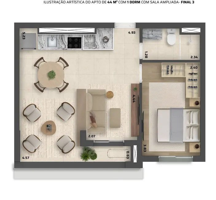 Apartamento com 1 quarto à venda, 29m2 em Vila Mariana, São Paulo - SP - imagem 1 Foto 1 de Apartamento com 1 quarto à venda, 29m2 em Vila Mariana, São Paulo - SP