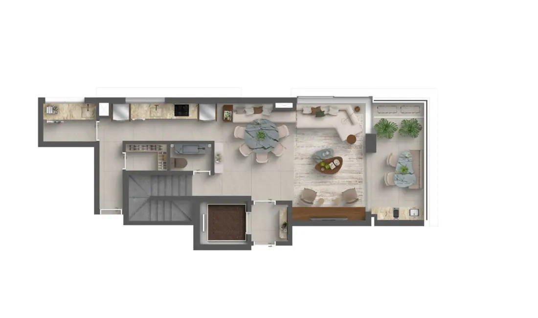 Apartamento com 2 quartos à venda, 127m2 em Moema, São Paulo - SP - imagem 4 Foto 4 de Apartamento com 2 quartos à venda, 127m2 em Moema, São Paulo - SP