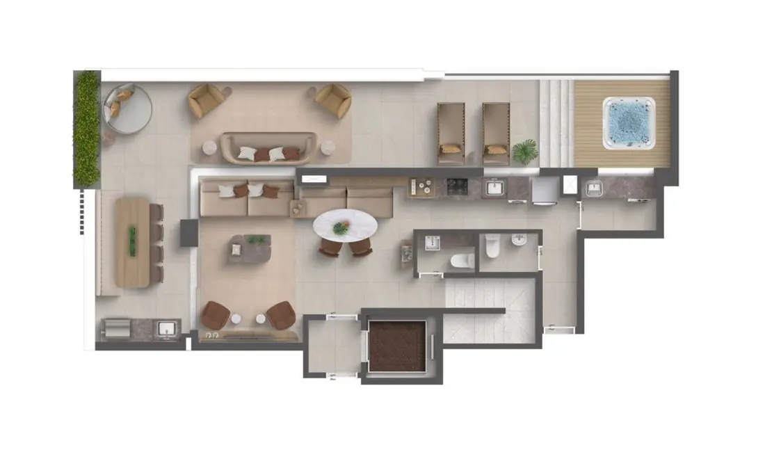 Apartamento com 2 quartos à venda, 127m2 em Moema, São Paulo - SP - imagem 2 Foto 2 de Apartamento com 2 quartos à venda, 127m2 em Moema, São Paulo - SP