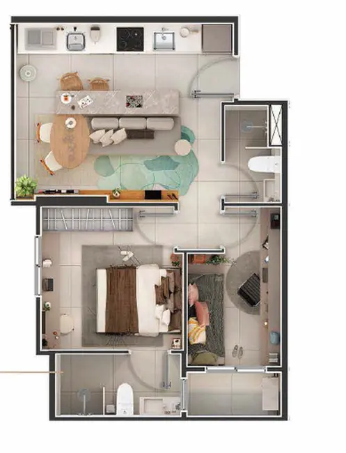 Apartamento com 2 quartos à venda, 43m2 em Vila Formosa, São Paulo - SP - imagem 1 Foto 1 de Apartamento com 2 quartos à venda, 43m2 em Vila Formosa, São Paulo - SP