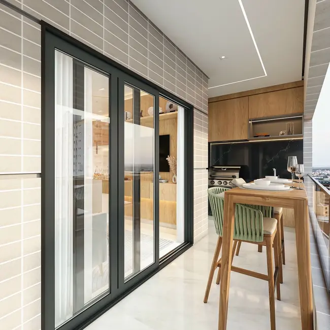 Foto 8 de Apartamento com 2 quartos à venda, 73m2 em Canto do Forte, Praia Grande - SP
