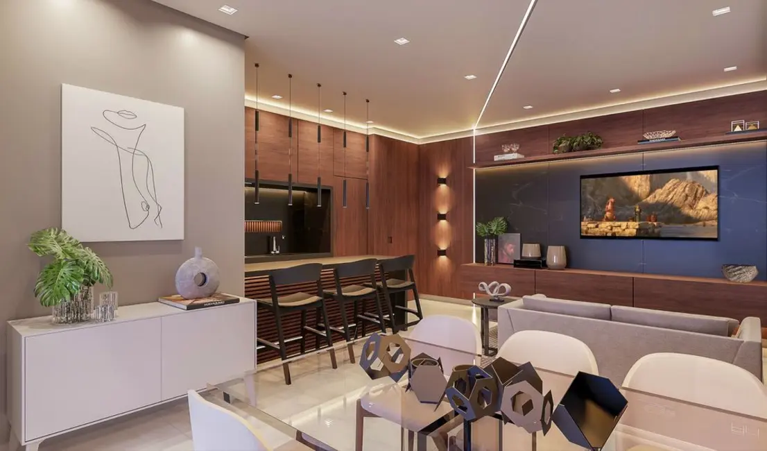 Foto 7 de Apartamento com 2 quartos à venda, 73m2 em Canto do Forte, Praia Grande - SP