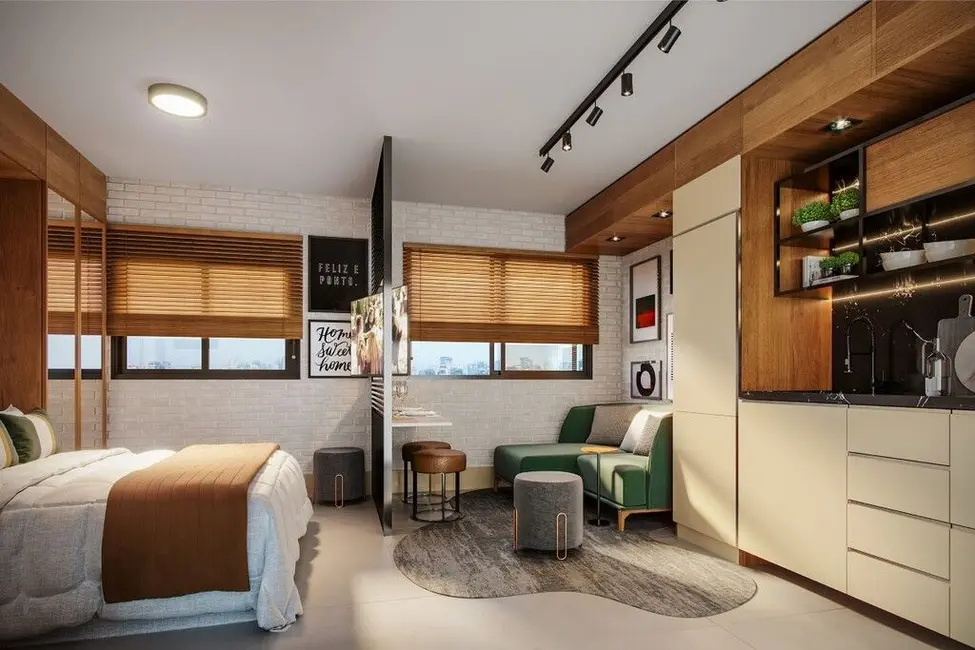 Apartamento com 2 quartos à venda, 40m2 em Pinheiros, São Paulo - SP - imagem 8 Foto 8 de Apartamento com 2 quartos à venda, 40m2 em Pinheiros, São Paulo - SP