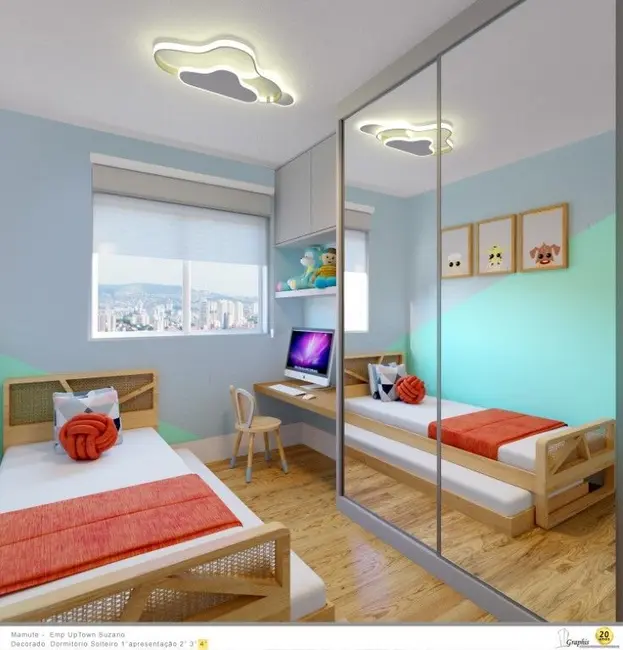 Foto 6 de Apartamento com 2 quartos à venda, 46m2 em Centro, Suzano - SP