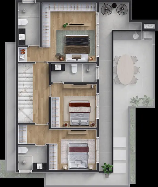 Foto 4 de Casa de Condomínio com 2 quartos à venda, 211m2 em Jardim Indaiá, Embu Das Artes - SP