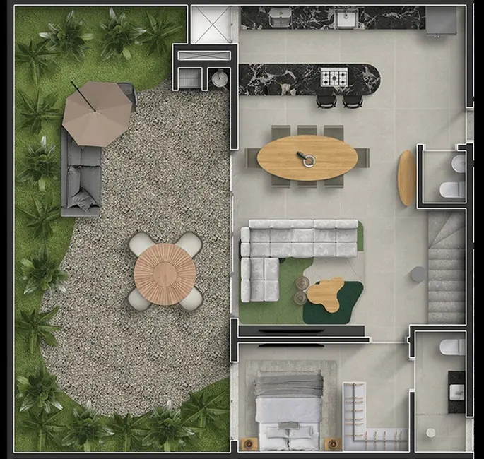 Foto 1 de Casa de Condomínio com 2 quartos à venda, 211m2 em Jardim Indaiá, Embu Das Artes - SP