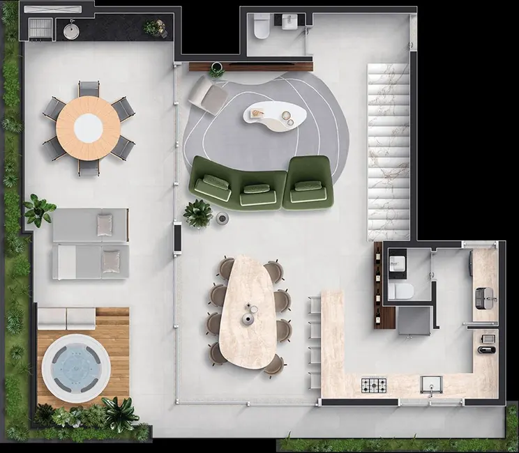 Foto 3 de Casa de Condomínio com 2 quartos à venda, 211m2 em Jardim Indaiá, Embu Das Artes - SP
