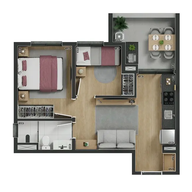 Foto 8 de Apartamento com 2 quartos à venda, 37m2 em Tucuruvi, São Paulo - SP