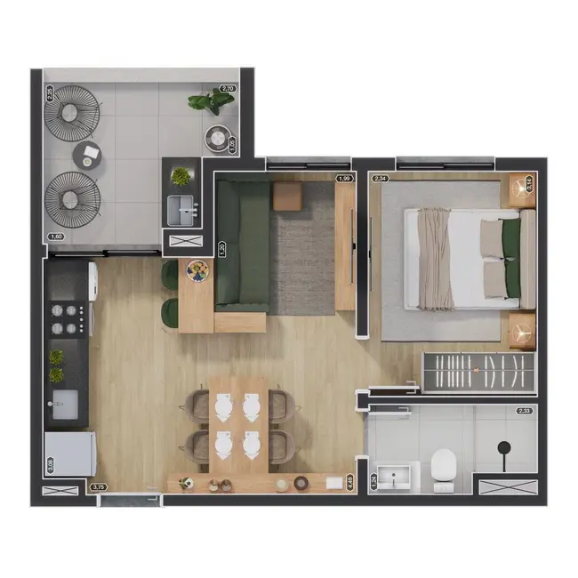 Foto 7 de Apartamento com 2 quartos à venda, 42m2 em Vila Mariza Mazzei, São Paulo - SP