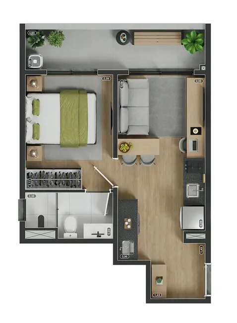 Foto 8 de Apartamento com 2 quartos à venda, 42m2 em Vila Mariza Mazzei, São Paulo - SP