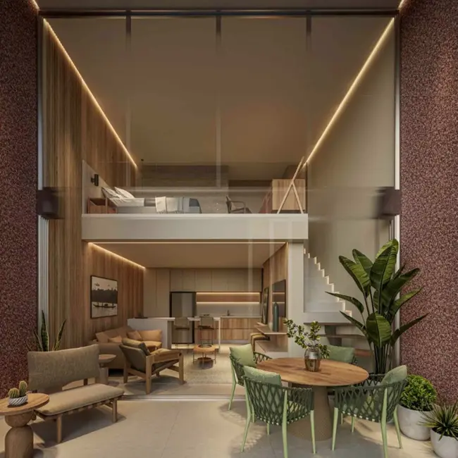 Loft / Flat com 1 quarto à venda, 44m2 em Jardim Guedala, São Paulo - SP - imagem 3 Foto 3 de Loft / Flat com 1 quarto à venda, 44m2 em Jardim Guedala, São Paulo - SP