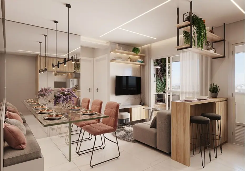 Foto 3 de Apartamento com 2 quartos à venda, 49m2 em Mooca, São Paulo - SP