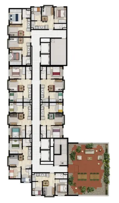 Apartamento com 1 quarto à venda, 25m2 em Barra Funda, São Paulo - SP - imagem 4 Foto 4 de Apartamento com 1 quarto à venda, 25m2 em Barra Funda, São Paulo - SP