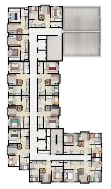 Apartamento com 1 quarto à venda, 25m2 em Barra Funda, São Paulo - SP - imagem 5 Foto 5 de Apartamento com 1 quarto à venda, 25m2 em Barra Funda, São Paulo - SP
