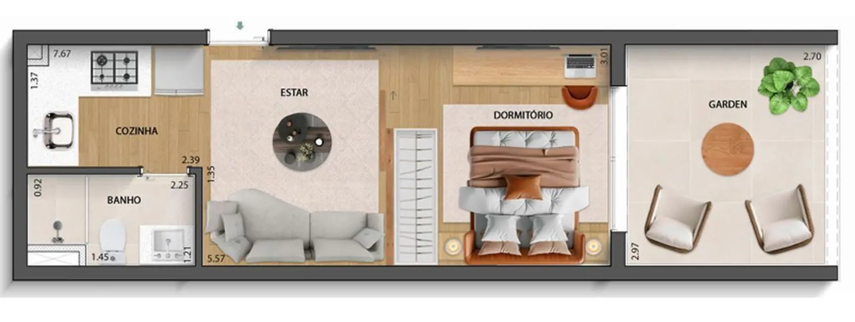 Foto 9 de Apartamento com 1 quarto à venda, 41m2 em Perdizes, São Paulo - SP