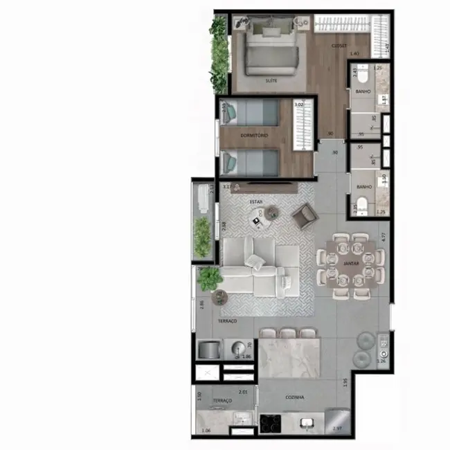 Apartamento com 3 quartos à venda, 62m2 em Jardim São Paulo(Zona Norte), São Paulo - SP - imagem 8 Foto 8 de Apartamento com 3 quartos à venda, 62m2 em Jardim São Paulo(Zona Norte), São Paulo - SP