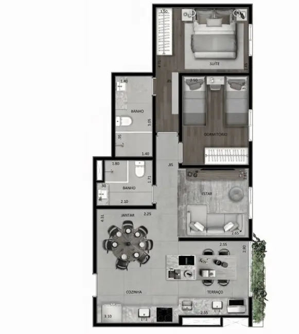 Apartamento com 3 quartos à venda, 62m2 em Jardim São Paulo(Zona Norte), São Paulo - SP - imagem 7 Foto 7 de Apartamento com 3 quartos à venda, 62m2 em Jardim São Paulo(Zona Norte), São Paulo - SP