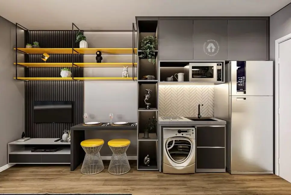 Foto 7 de Apartamento com 1 quarto à venda, 28m2 em Cupecê, São Paulo - SP