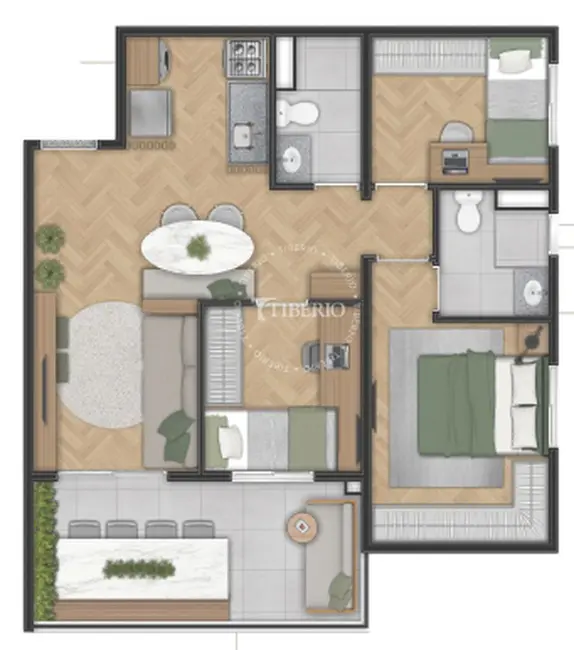 Foto 3 de Kitnet com 1 quarto à venda, 26m2 em Belenzinho, São Paulo - SP