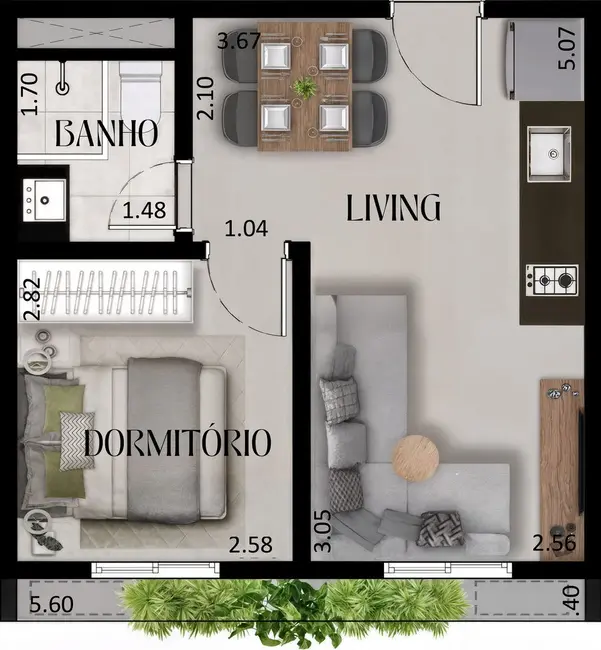 Kitnet com 1 quarto à venda, 27m2 em Jardim São Paulo(Zona Norte), São Paulo - SP - imagem 9 Foto 9 de Kitnet com 1 quarto à venda, 27m2 em Jardim São Paulo(Zona Norte), São Paulo - SP