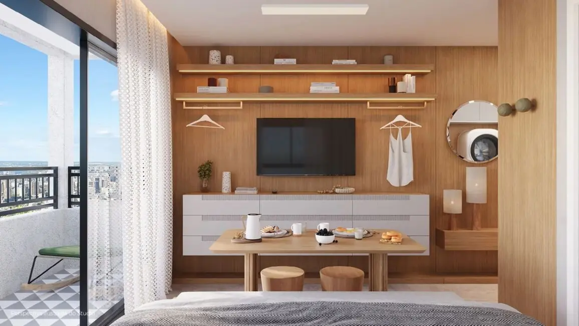 Foto 3 de Kitnet com 1 quarto à venda, 29m2 em Jardim Paulista, São Paulo - SP