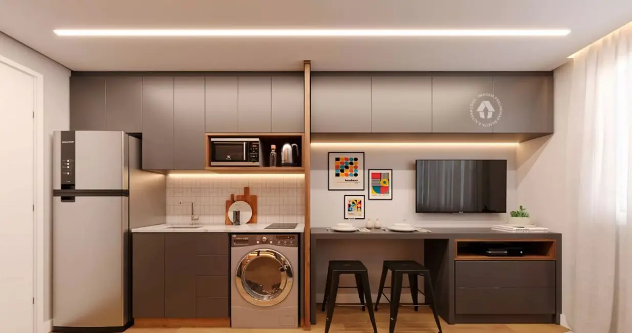 Cobertura com 1 quarto à venda, 67m2 em Santo Amaro, São Paulo - SP - imagem 5 Foto 5 de Cobertura com 1 quarto à venda, 67m2 em Santo Amaro, São Paulo - SP