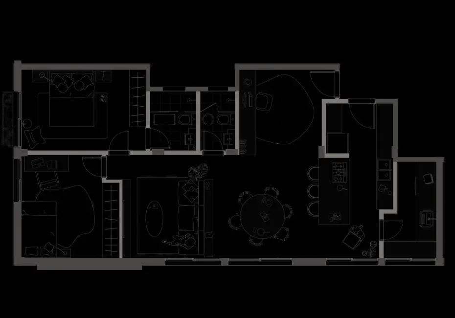 Apartamento com 3 quartos à venda, 100m2 em Vila Olímpia, São Paulo - SP - imagem 2 Foto 2 de Apartamento com 3 quartos à venda, 100m2 em Vila Olímpia, São Paulo - SP