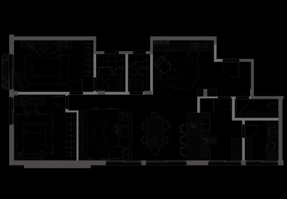Apartamento com 3 quartos à venda, 100m2 em Vila Olímpia, São Paulo - SP - imagem 4 Foto 4 de Apartamento com 3 quartos à venda, 100m2 em Vila Olímpia, São Paulo - SP