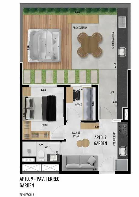 Kitnet com 1 quarto à venda, 22m2 em Vila Nova Savoia, São Paulo - SP - imagem 6 Foto 6 de Kitnet com 1 quarto à venda, 22m2 em Vila Nova Savoia, São Paulo - SP
