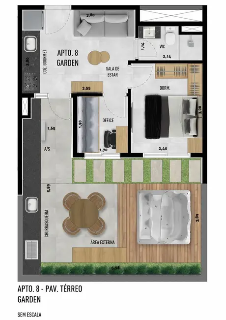 Kitnet com 1 quarto à venda, 22m2 em Vila Nova Savoia, São Paulo - SP - imagem 3 Foto 3 de Kitnet com 1 quarto à venda, 22m2 em Vila Nova Savoia, São Paulo - SP