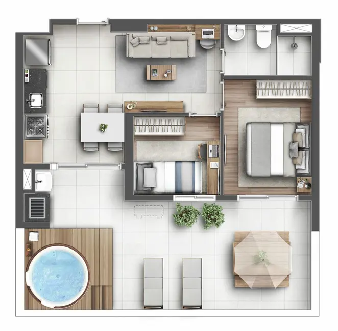 Foto 3 de Apartamento com 3 quartos à venda, 74m2 em Penha de França, São Paulo - SP