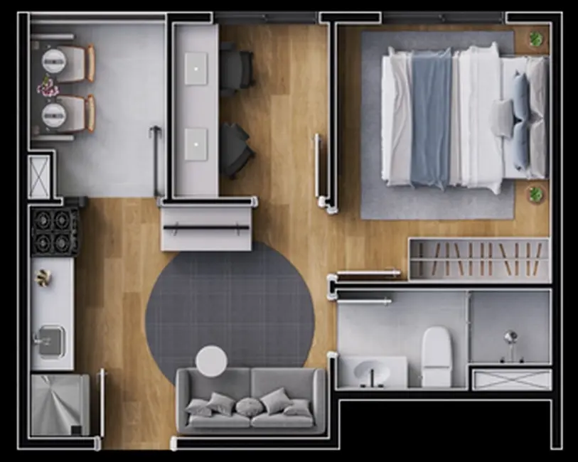 Foto 6 de Apartamento com 1 quarto à venda, 53m2 em Vila Sônia, São Paulo - SP