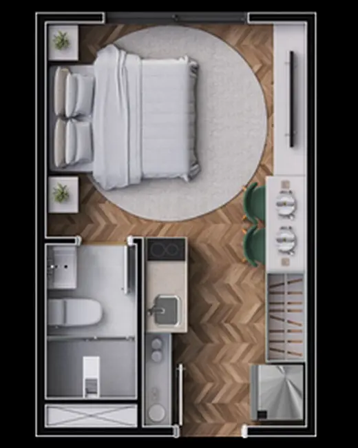 Foto 2 de Apartamento com 1 quarto à venda, 53m2 em Vila Sônia, São Paulo - SP