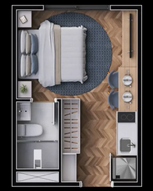 Foto 8 de Apartamento com 1 quarto à venda, 53m2 em Vila Sônia, São Paulo - SP