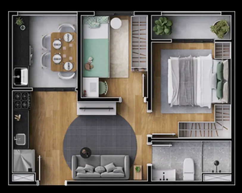 Foto 7 de Apartamento com 1 quarto à venda, 53m2 em Vila Sônia, São Paulo - SP