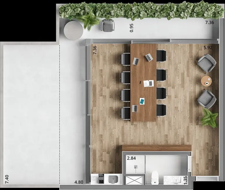 Foto 6 de Sala Comercial à venda, 74m2 em Santana, São Paulo - SP