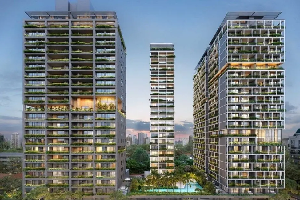 Foto 3 de Apartamento com 3 quartos à venda, 126m2 em Campo Belo, São Paulo - SP