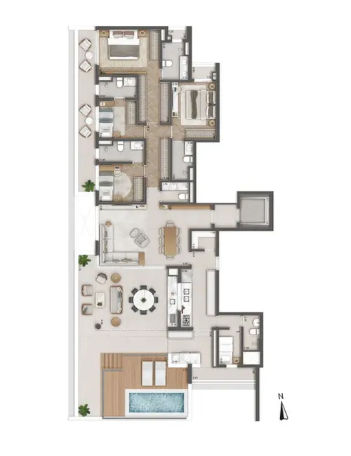 Apartamento com 3 quartos à venda, 114m2 em Jardim Paulista, São Paulo - SP - imagem 1 Foto 1 de Apartamento com 3 quartos à venda, 114m2 em Jardim Paulista, São Paulo - SP