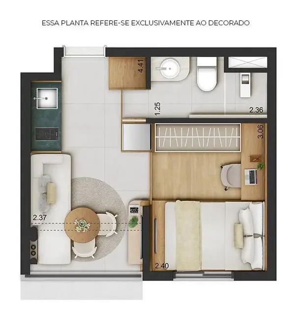 Kitnet com 1 quarto à venda, 22m2 em Consolação, São Paulo - SP - imagem 9 Foto 9 de Kitnet com 1 quarto à venda, 22m2 em Consolação, São Paulo - SP